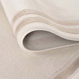 Carmel Cream-Beige Bordered Rug - 6060 - thumbnail 4