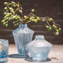 Vase and Diffuser GHEATA - Blue Bubbles - thumbnail 1