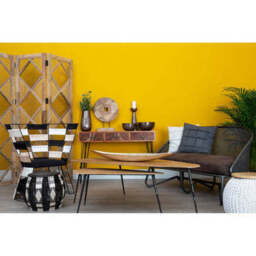 Fusion Beige And Black And White Woven Chair - thumbnail 4