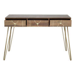 Three Drawer Desk - Flori - thumbnail 6