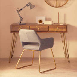 Three Drawer Desk - Flori - thumbnail 3