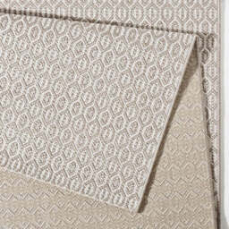 Indoor Outdoor Coin Rug – Geometric Design - thumbnail 2