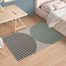 OLIVIA ROCCO Printed Rug Amphi Colour Non Slip Soft Durable Floor Rug For Living Room - thumbnail 5