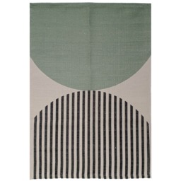 OLIVIA ROCCO Printed Rug Amphi Colour Non Slip Soft Durable Floor Rug For Living Room - thumbnail 1