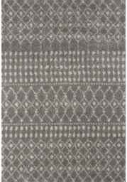 Moroccan Grey Shaggy Rug - 1010
