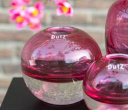 Ball VASE HOOLA - FUCHSIA Colour by DutZ - thumbnail 4