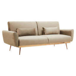 Hatton Mink Velvet Sofa Bed - thumbnail 3