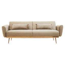Hatton Mink Velvet Sofa Bed - thumbnail 2