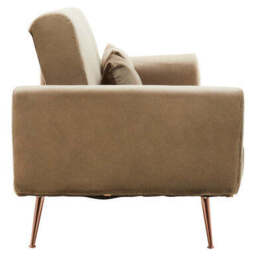 Hatton Mink Velvet Sofa Bed - thumbnail 5
