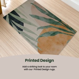 OLIVIA ROCCO Printed Rug Sabine Design Modern Non Slip Soft Durable Floor Rug for Living - thumbnail 6