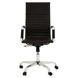 Black High Back Home Office Chair - Brent - thumbnail 4