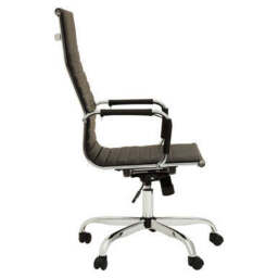 Black High Back Home Office Chair - Brent - thumbnail 5