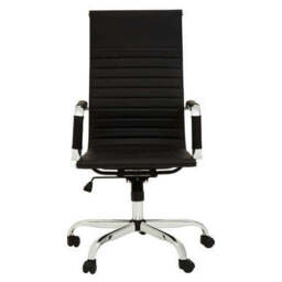 Black High Back Home Office Chair - Brent - thumbnail 2