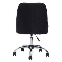 Black Fabric Home Office Chair - Alexi - thumbnail 5