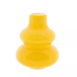 VASE SKRZYSZOW S- H16 D14 cm - OCHRE - thumbnail 1
