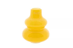 VASE SKRZYSZOW S- H16 D14 cm - OCHRE - thumbnail 3