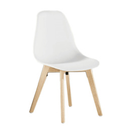 Rico Dining Chair - White / Single