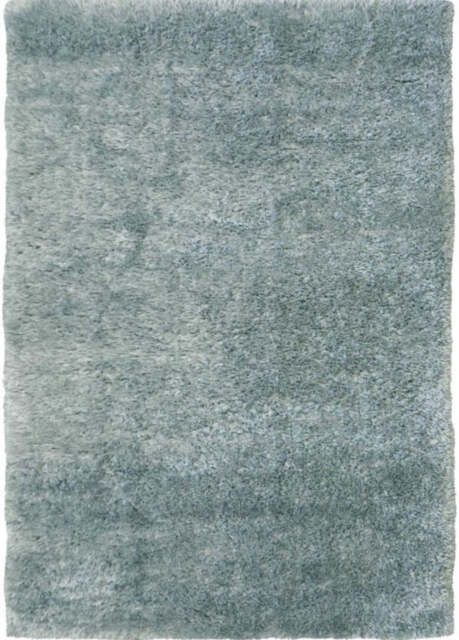 Lagom Duck Egg Blue Shaggy Rug - 160X230 cm