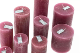 LUXURY RUSTIC CANDLE - FUCHSIA - thumbnail 3