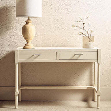 Ivory Desk with 2 Drawers - Heritage - image 1
