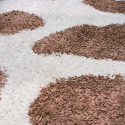 Moodi Shaggy Terra Froth Rug - thumbnail 3