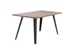 Oxford Rocco LUX Dining Set, a Table and Chairs Set of 6, Walnut - thumbnail 3