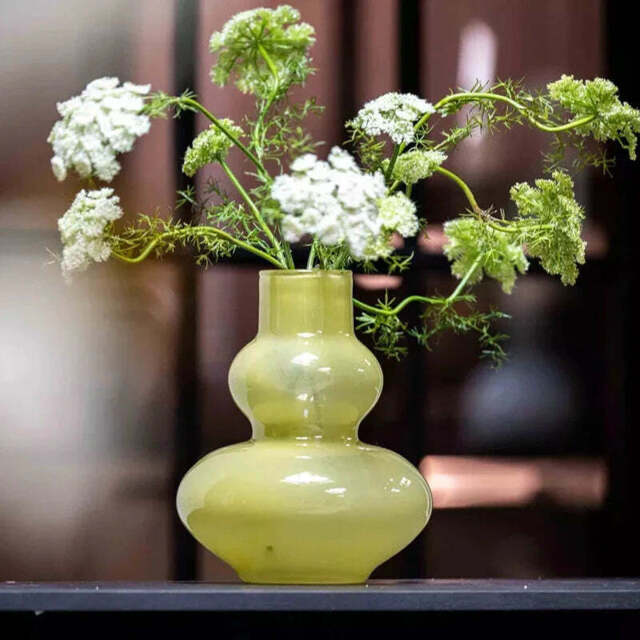 Vase Eldorado - CHARTREUSE - image 1
