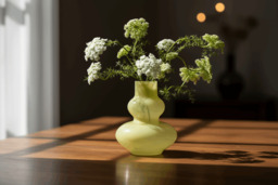 Vase Eldorado - CHARTREUSE - thumbnail 3