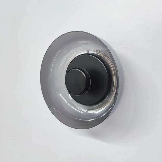 Aurora Wall Lamp - Smoked Black