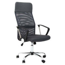 Grey Mesh Home Office Chair - Brent - thumbnail 3