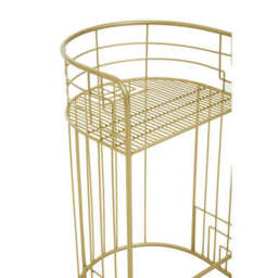 Gold Finish Bar Chair - Rabia - thumbnail 6