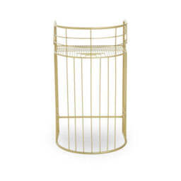 Gold Finish Bar Chair - Rabia - thumbnail 4