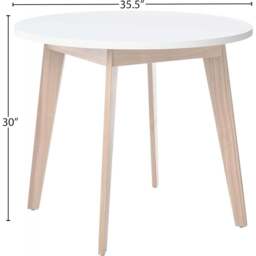 Round Nordic Table – White - thumbnail 6