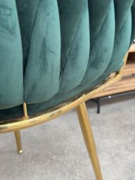 Roma Knot Dining Chair - Green - thumbnail 5
