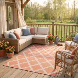 Ecology Outdoor Rug Orange - 400OR - thumbnail 2