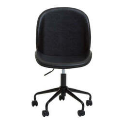 Clinton Black Home Office Chair - thumbnail 1