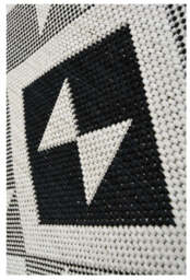 County Geo Chequer Indoor/Outdoor Rug - 11182A - thumbnail 2