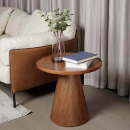 Decuro Side Table - Walnut / Tall