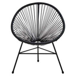 Black Rattan 3 Piece Patio Set - Miami - thumbnail 3