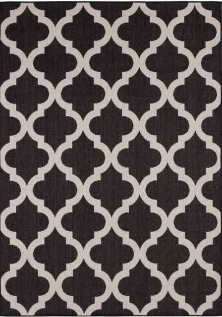 Ecology Outdoor Rug Black - 400B - image 1