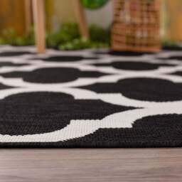 Ecology Outdoor Rug Black - 400B - thumbnail 5