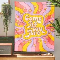 Come As You Are Retro Tapestry - thumbnail 3