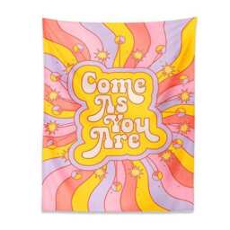 Come As You Are Retro Tapestry - thumbnail 1