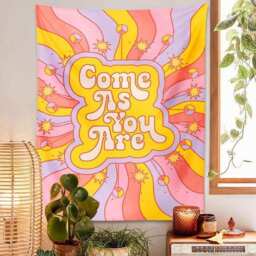 Come As You Are Retro Tapestry - thumbnail 2