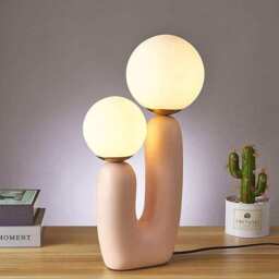 The Pink Cacti Lamp - Warm White / EU plug