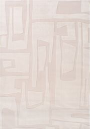 Loft Abstract Cream Rug - thumbnail 1