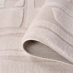 Loft Abstract Cream Rug - thumbnail 4
