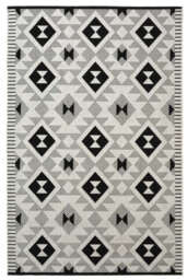 County Geo Chequer Indoor/Outdoor Rug - 11182A - 80X150 cm