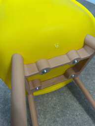 Yellow Rico Style Kids Chair - thumbnail 4