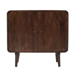 Franklin Dark Mango Wood 2 Door Sideboard - thumbnail 4